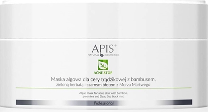 Picture of Apis Maska algowa dla cery trdzikowej z bambusem, zielon herbat, 100g