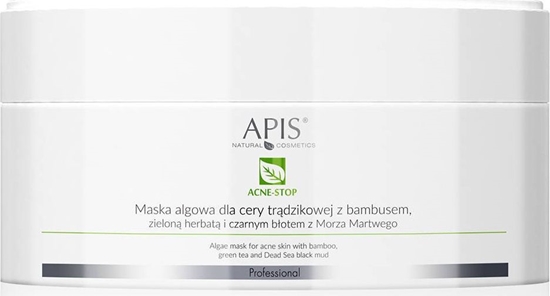 Picture of Apis Maska algowa dla cery trdzikowej z bambusem, zielon herbat, 100g