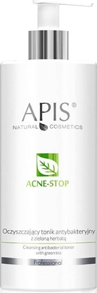Picture of Apis Oczyszczajcy tonik antybakteryjny z zielon herbat Acne-stop 300 ml