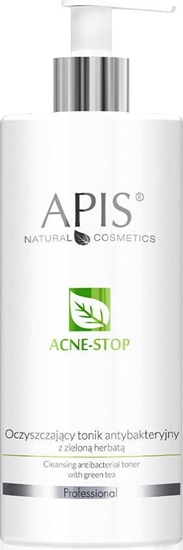 Picture of Apis Oczyszczajcy tonik antybakteryjny z zielon herbat Acne-stop 300 ml