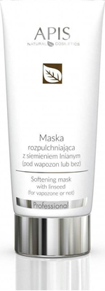Picture of Apis Professional Maska rozpulchniajca z siemieniem lnianym 200 ml
