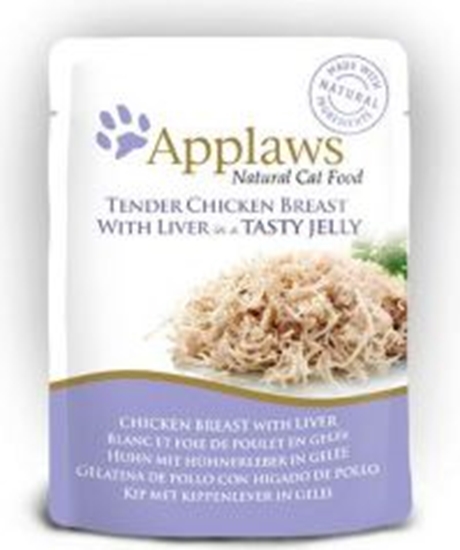 Picture of Applaws Saszetka Pier z kurczaka z wtróbk w galaretce - 70g