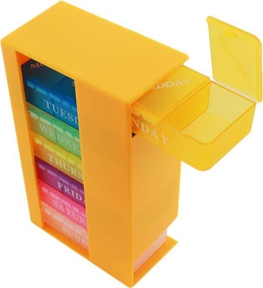 Picture of Aptel AG424B POJEMNIK ORGANIZER NA LEKI NA 7 DNI 20x11x3cm