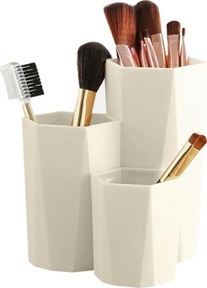 Picture of Aptel AG605E ORGANIZER NA PDZLE KOSMETYKI POJEMNIK 3 PRZEGRODY biay