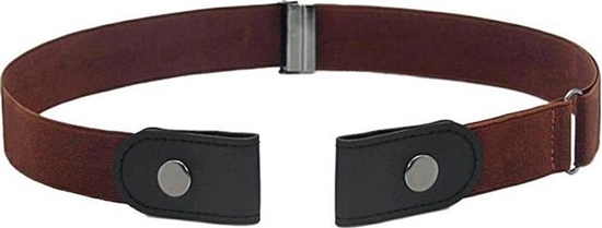 Изображение Aptel ELASTYCZNY PASEK DAMSKI 60 do 100cm EKOSKÓRA brzowy BQ53D