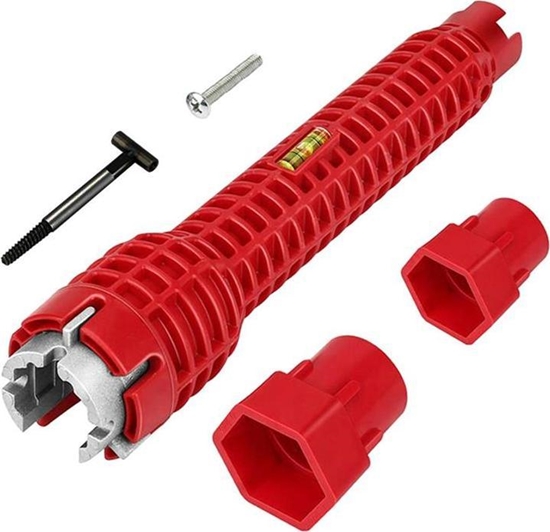 Изображение Aptel KLUCZ NASADOWY DO KRANÓW I ZLEWU UNIWERSALNY czerwony AG539B