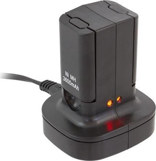 Picture of Aptel podwójna stacja adujca KX7 do akumulatorów od padów Xbox 360