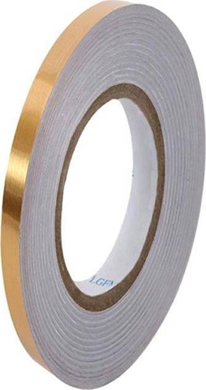 Picture of Aptel TAMA OZDOBNA DWUSTRONNA SAMOPRZYLEPNA zota 5mx5mm AG543E