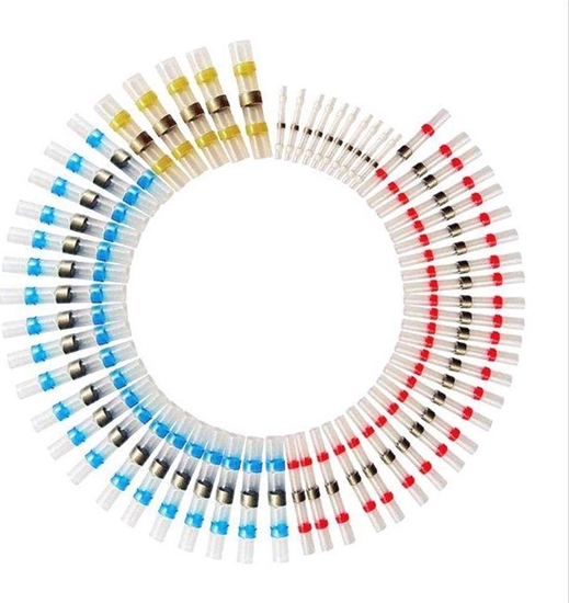 Picture of Aptel ZESTAW RUREK TERMOKURCZLIWYCH Z CYN do naprawy kabli 120 szt AG713