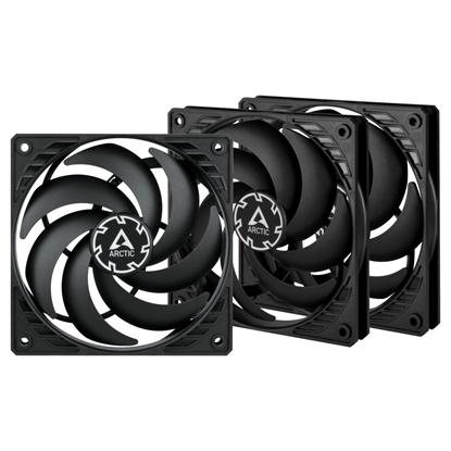 Attēls no ARCTIC P12 Slim PWM PST Pressure-optimised 120 mm PWM Fan with integrated Y-cable
