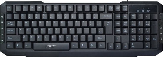 Picture of Klawiatura Art AK-47U Przewodowa Czarna US (AK-47U)