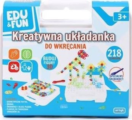 Picture of Artyk Ukadanka kreatywna do wkrcania 218 elementów