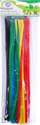 Изображение Astra Druciki kreatywne kolory podstawowe 9x300mm, mix 6 kolorów, 48 sztuk ASTRA