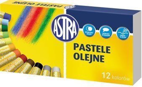 Picture of Astra Pastele olejne 12 kolorów