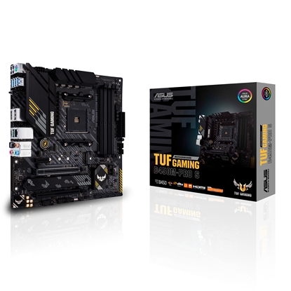 Изображение ASUS TUF GAMING B450M-PRO S motherboard AMD B450 Socket AM4 micro ATX