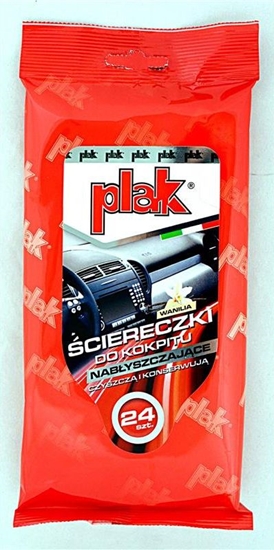 Изображение Atas ciereczki do kokpitu matowe Grejpfrut