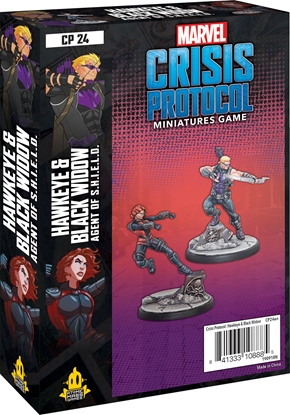 Изображение Atomic Mass Games Gra planszowa Marvel: Crisis Protocol - Hawkeye & Black Widow, Agent of S.H.I.E.L.D.