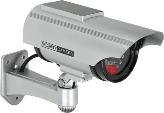 Picture of ATRAPA KAMERY MONITORUJCEJ CCTV SREBRNA Z PANELEM SONECZN.