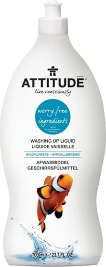 Picture of Attitude Attitude, Pyn do mycia naczy, Kwiaty Polne (Wildflowers), 700 ml