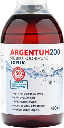 Picture of Aura Herbals Tonik do twarzy Argentum 200 50PPM Srebro Koloidalne 500ml