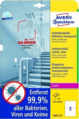 Picture of AVERY Etykieta L8012 210x148 (L8012-10)