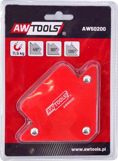 Изображение AWTools AWTOOLS KTOWNIK SPAWALNICZY MAGNETYCZNY 11,5KG.82x120x13 AW50200
