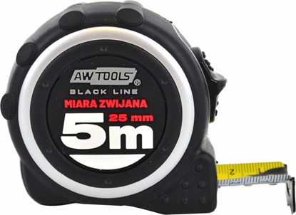 Изображение AWTools AWTOOLS MIARA ZWIJANA ABS TPR 5m/ 25mm AWBL25424