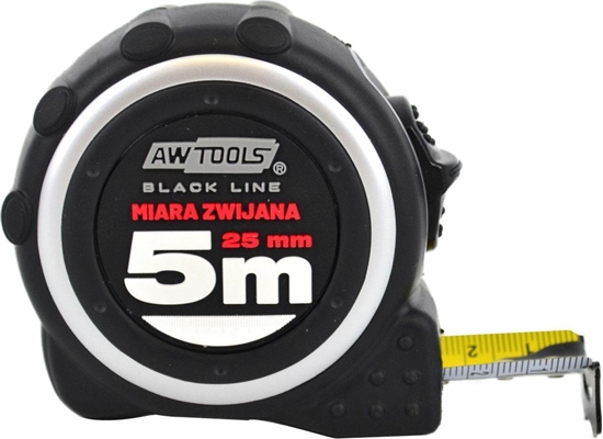 Изображение AWTools AWTOOLS MIARA ZWIJANA ABS TPR 5m/ 25mm AWBL25424