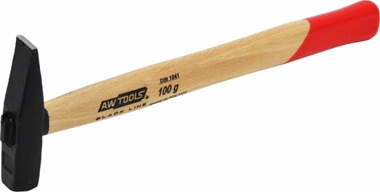 Изображение AWTools AWTOOLS MOTEK LUSARSKI 0,1 kg TRZONEK DREWNIANY BLACK LINE AW32031BL
