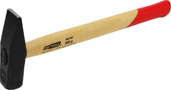 Picture of AWTools AWTOOLS MOTEK LUSARSKI 0,5 kg TRZONEK DREWNIANY BLACK LINE AW32035BL