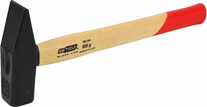 Изображение AWTools AWTOOLS MOTEK LUSARSKI 0,8 kg TRZONEK DREWNIANY BLACK LINE AW32037BL