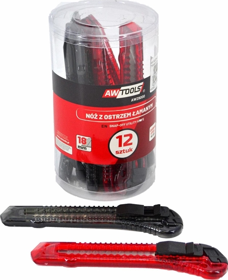 Picture of AWTools AWTOOLS NOYK DO TAPET 18mm / 12 szt. W TUBIE AW29000