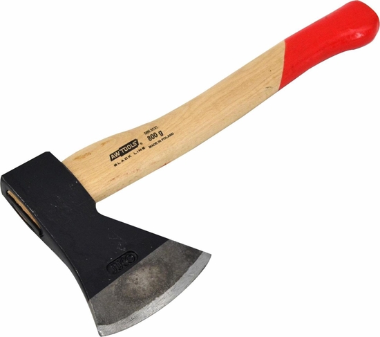 Изображение AWTools Awtools Siekiera Ciesielska 0,8kg Trzonek Drewniany Black Line Aw33052bl