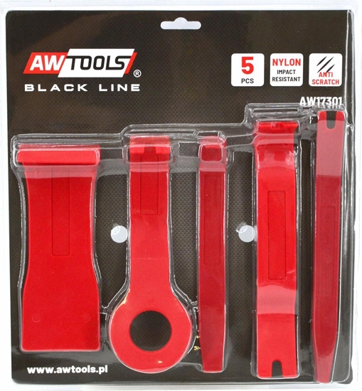 Изображение AWTools AWTOOLS ZESTAW CIGACZY DO TAPICERKI NYLON 5cz . AW17301