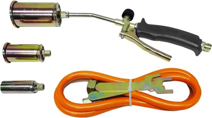 Изображение AWTools Palnik gazowy dekarski z 3 kocówkami 25 / 35 / 50mm (AW40494)