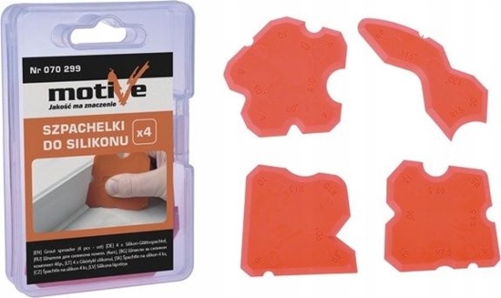 Изображение AWTools szpachelki do silikonu 4 sztuki (AW27700)