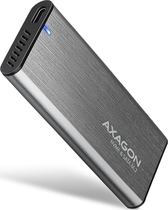 Attēls no SSD ACC ENCLOSURE M.2 NVME/SATA USB-C EEM2-SG2 AXAGON