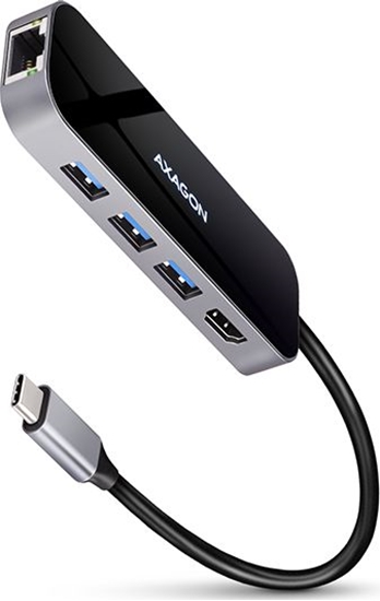 Picture of I/O HUB USB-C 6IN1/0.2M HMC-6GL AXAGON