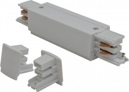 Attēls no Azzardo cznik zasilajcy rodkowy do szyny + 2 kocówki AZzardo AZ2978