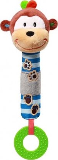 Picture of Babyono 619 Piszczek z gryzakiem MONKEY GEORGE