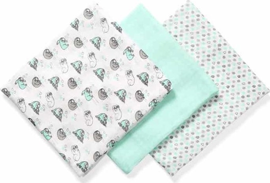 Picture of BabyOno Naturalne Pieluszki z Wókien Bambusa Organicznego Mitowe BabyOno