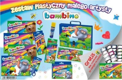 Attēls no Bambino Zestaw plastyczny maego artysty
