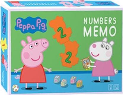 Attēls no Barbo Toys Memory dla dzieci Gra Pamięciowa Liczby Peppa