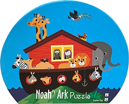 Изображение Barbo Toys Puzzle dla dzieci w ozdobnym pudełku Arka Noego