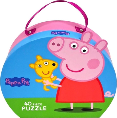 Picture of Barbo Toys Puzzle w Walizce Teddy 40 el.