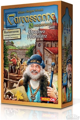 Изображение Bard Dodatek do gry Carcassonne: Opactwo i Burmistrz (II Edycja)