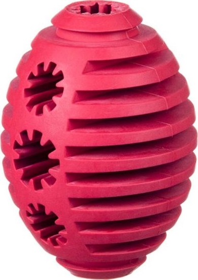 Изображение Barry King Zabawka dla psa na przysmaki Rugby czerwona 7-8cm