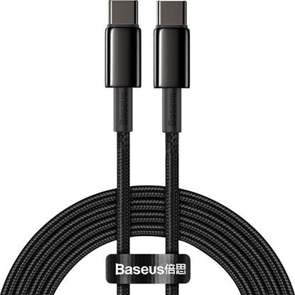 Attēls no Baseus Tungsten USB-C - USB-C Cable 2m