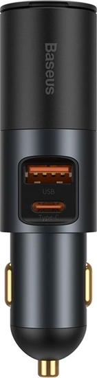 Picture of Ładowarka Baseus Share Together 1x USB-A 1x USB-C 3 A  (BSU2782GRY)