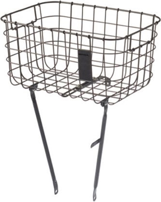 Attēls no Basil Kosz Na Przedni O ROBIN 26" - 28" Stalowy Matt Black (BAS-11218)